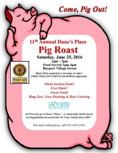 Dane’s Place Pig Roast 2016